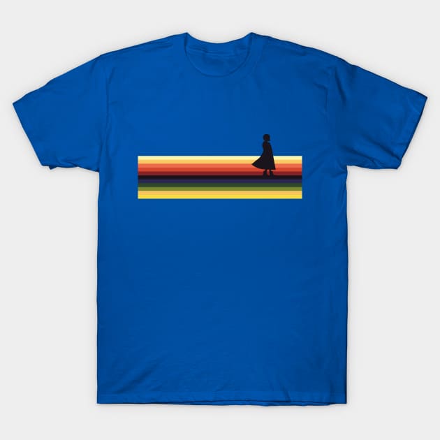 Stripes and silhouette T-Shirt by helengarvey